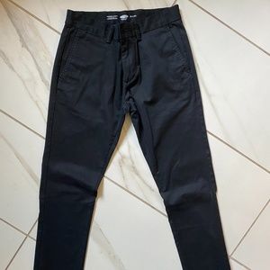 Mens Old Navy Skinny Chinos - Black - Like New